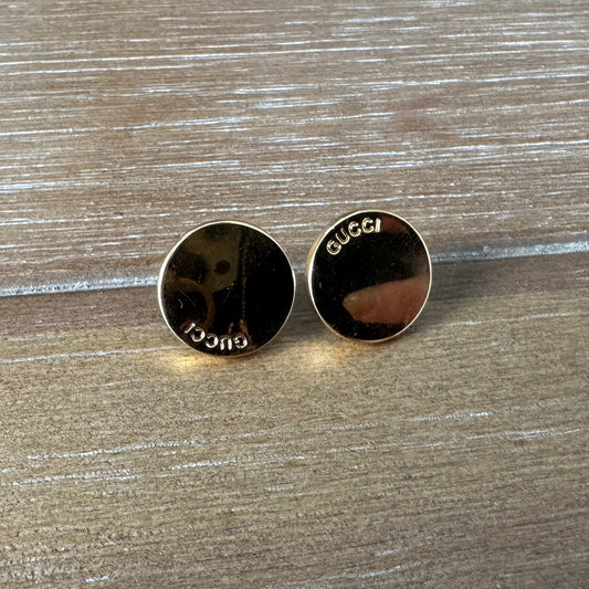 Gold Mirrored Studs