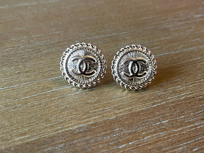 Rose Gold Rope Studs