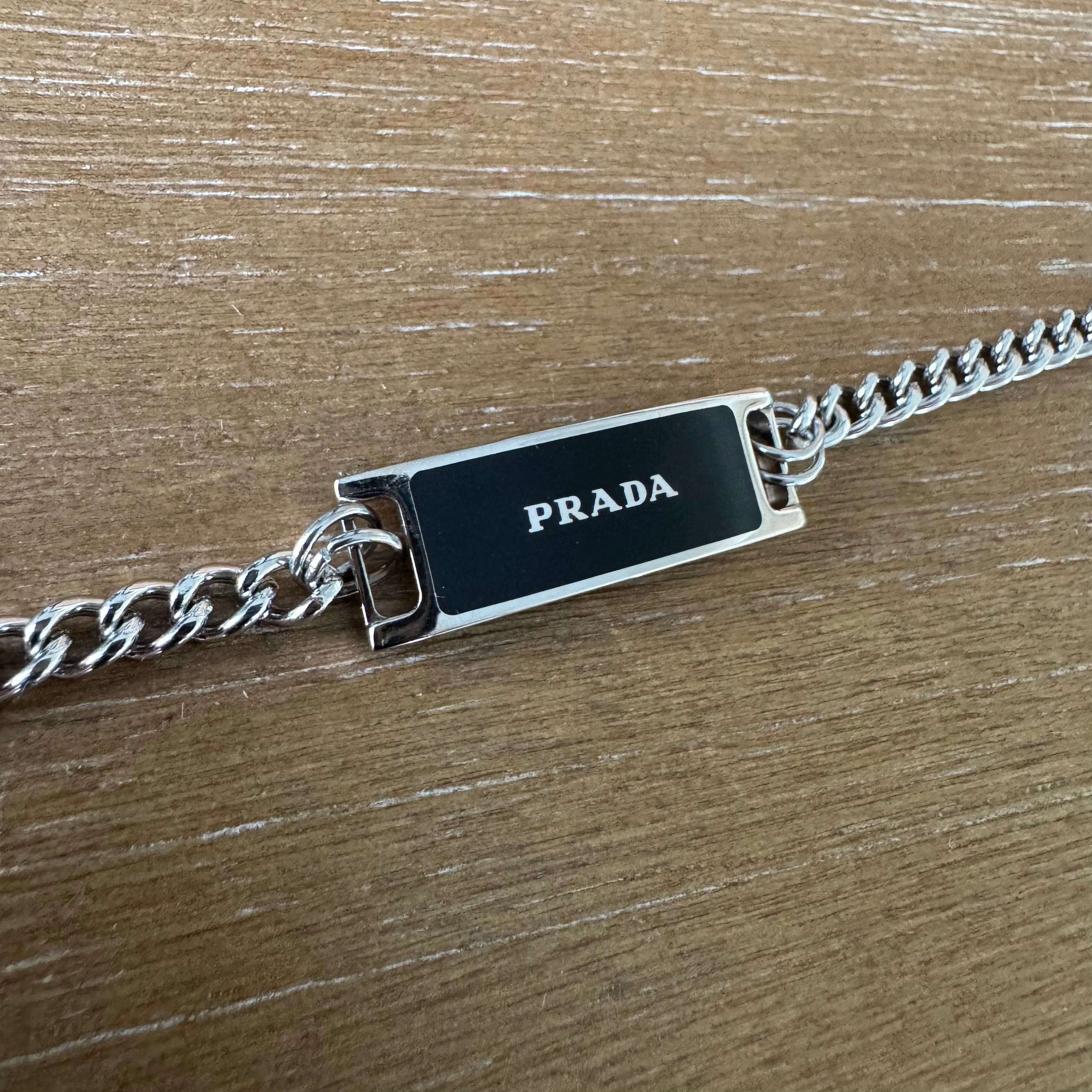 Black and Silver Buckle Bracelet