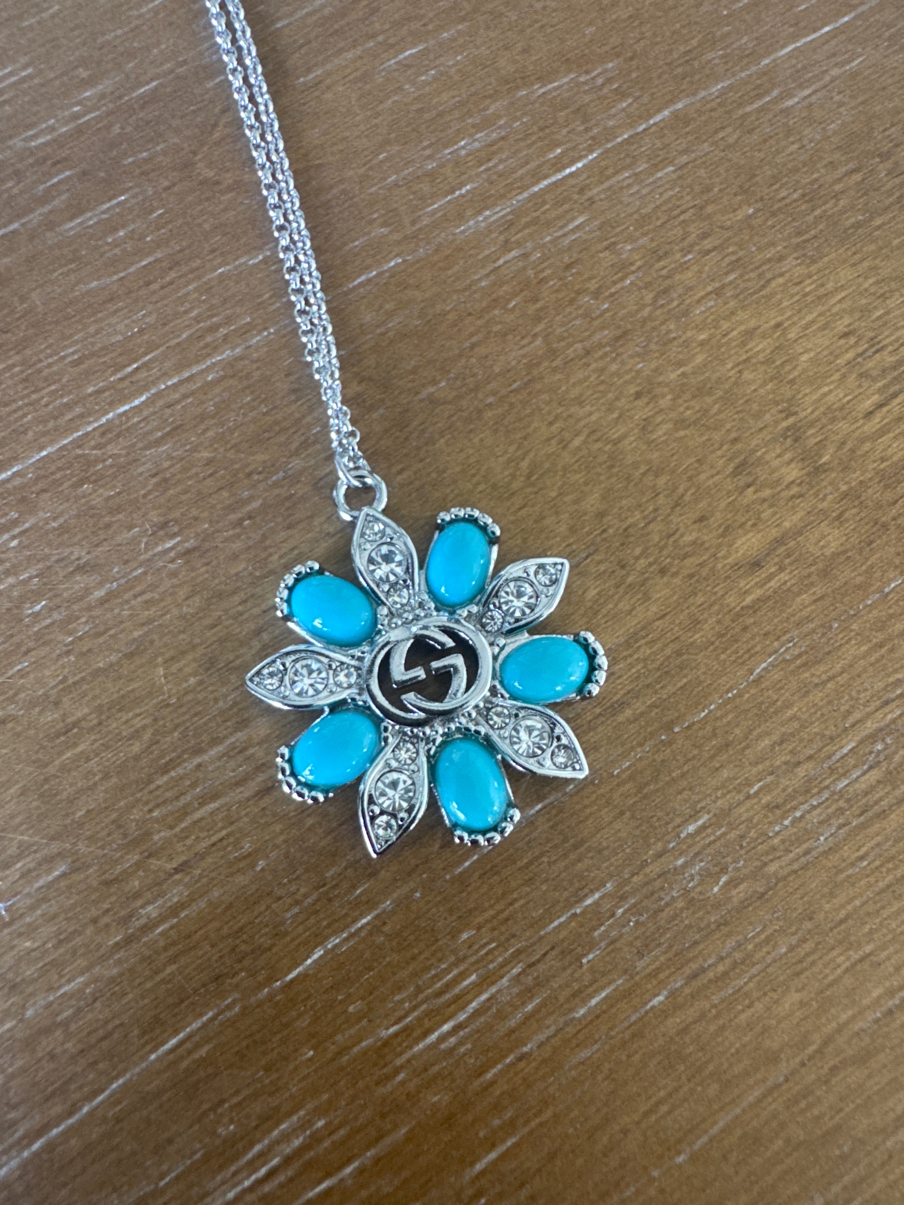 Silver and Turquoise Necklace