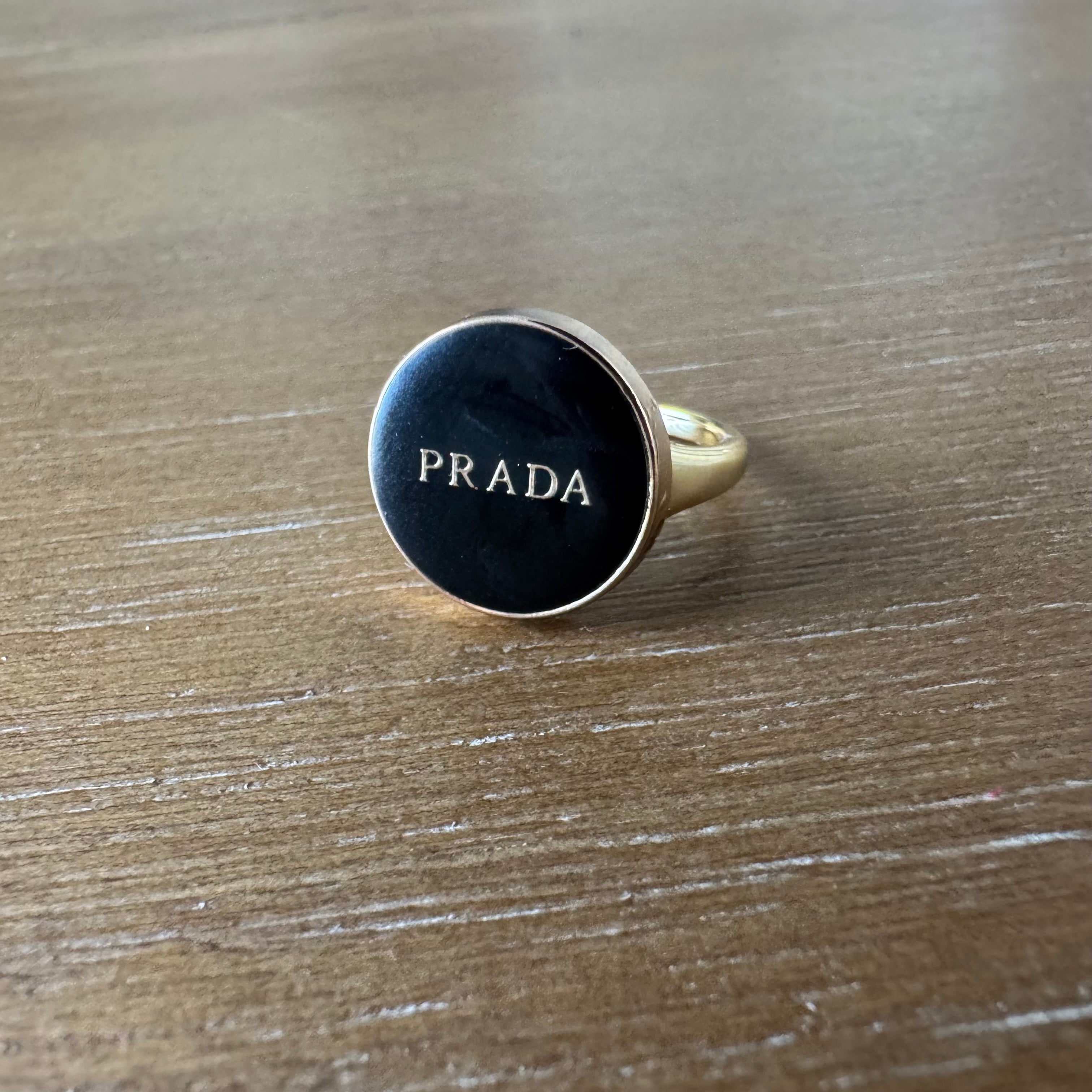 Ring-Black Enamel