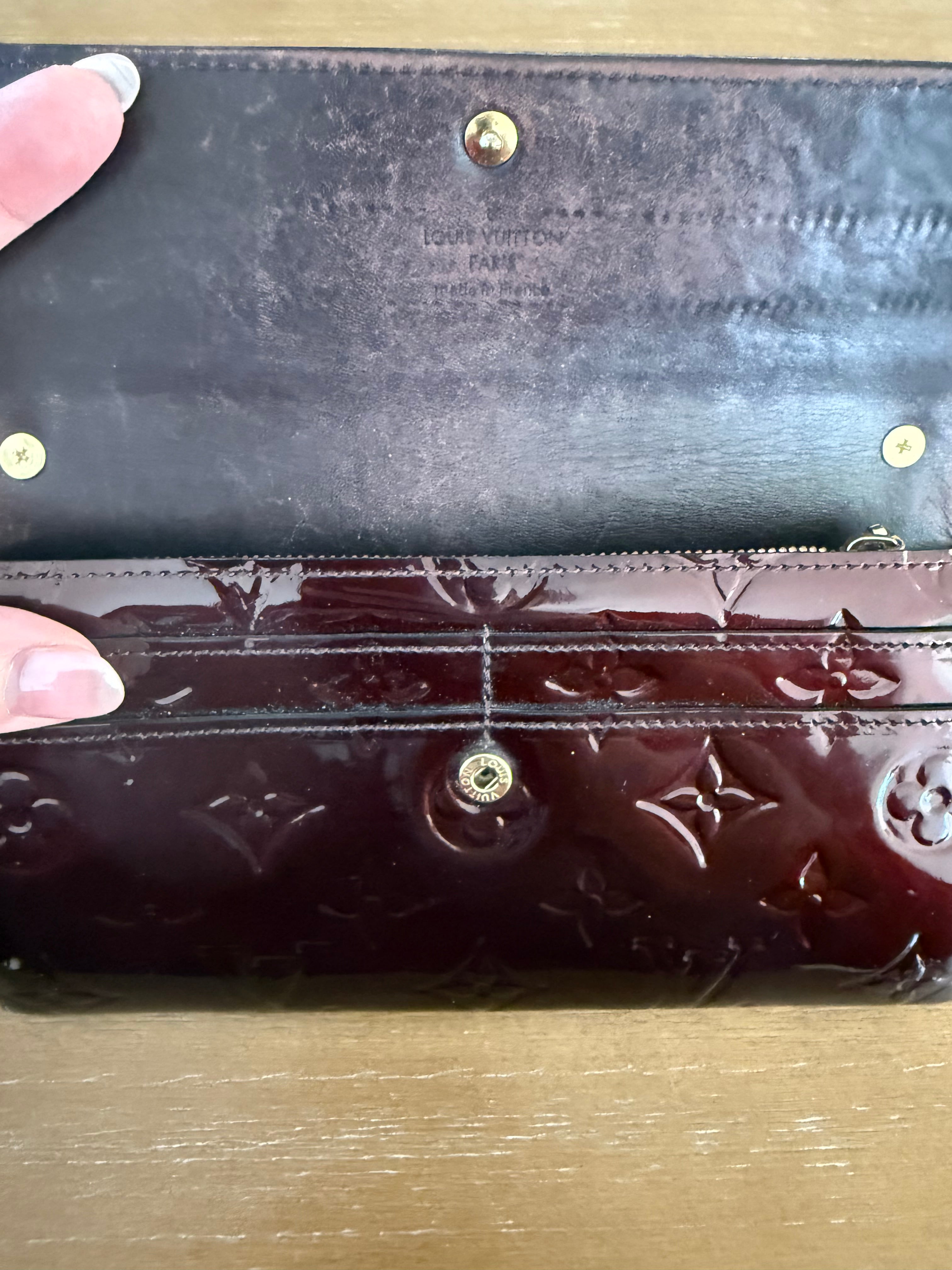 Maroon Wallet Crossbody