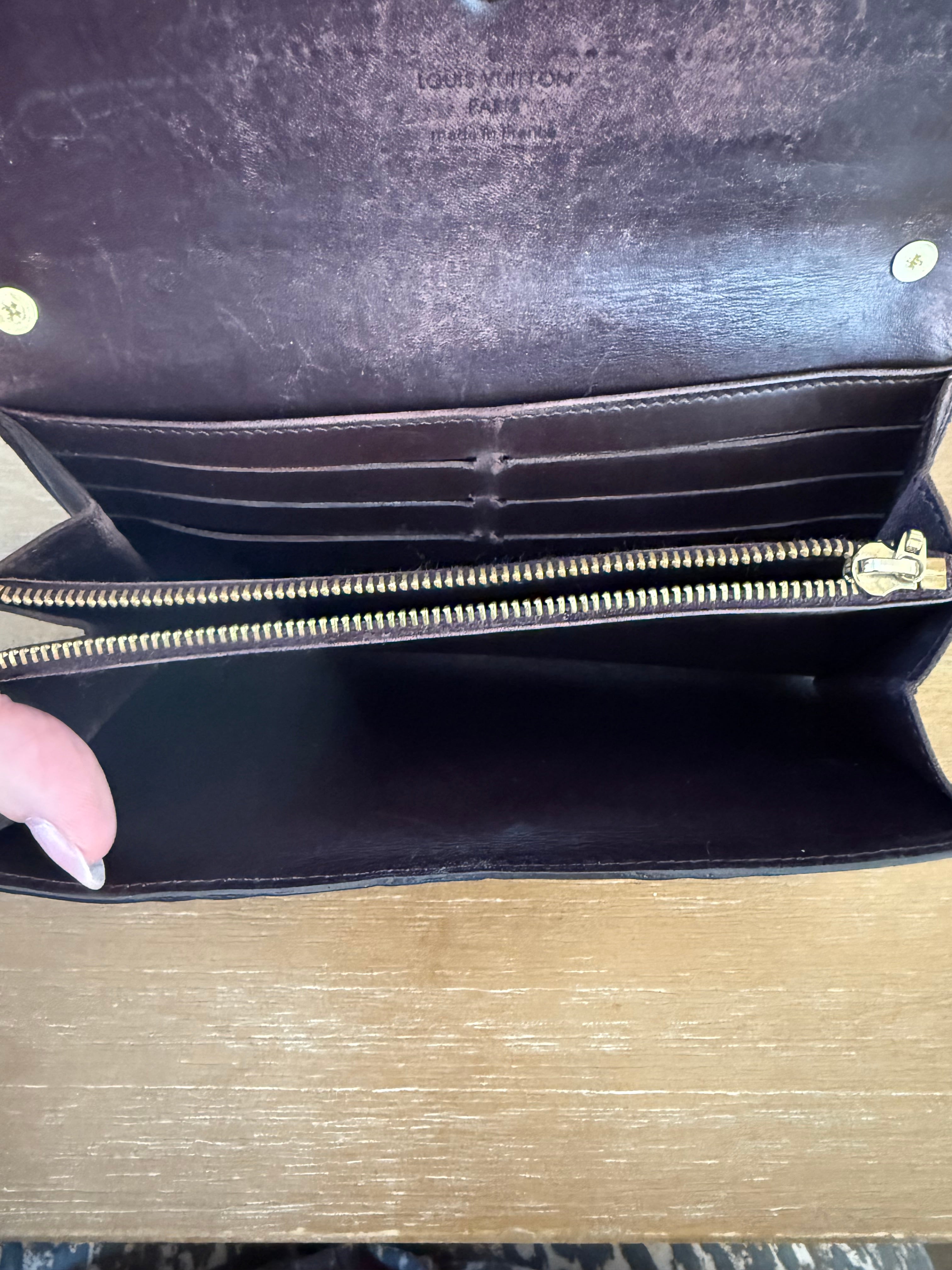 Maroon Wallet Crossbody