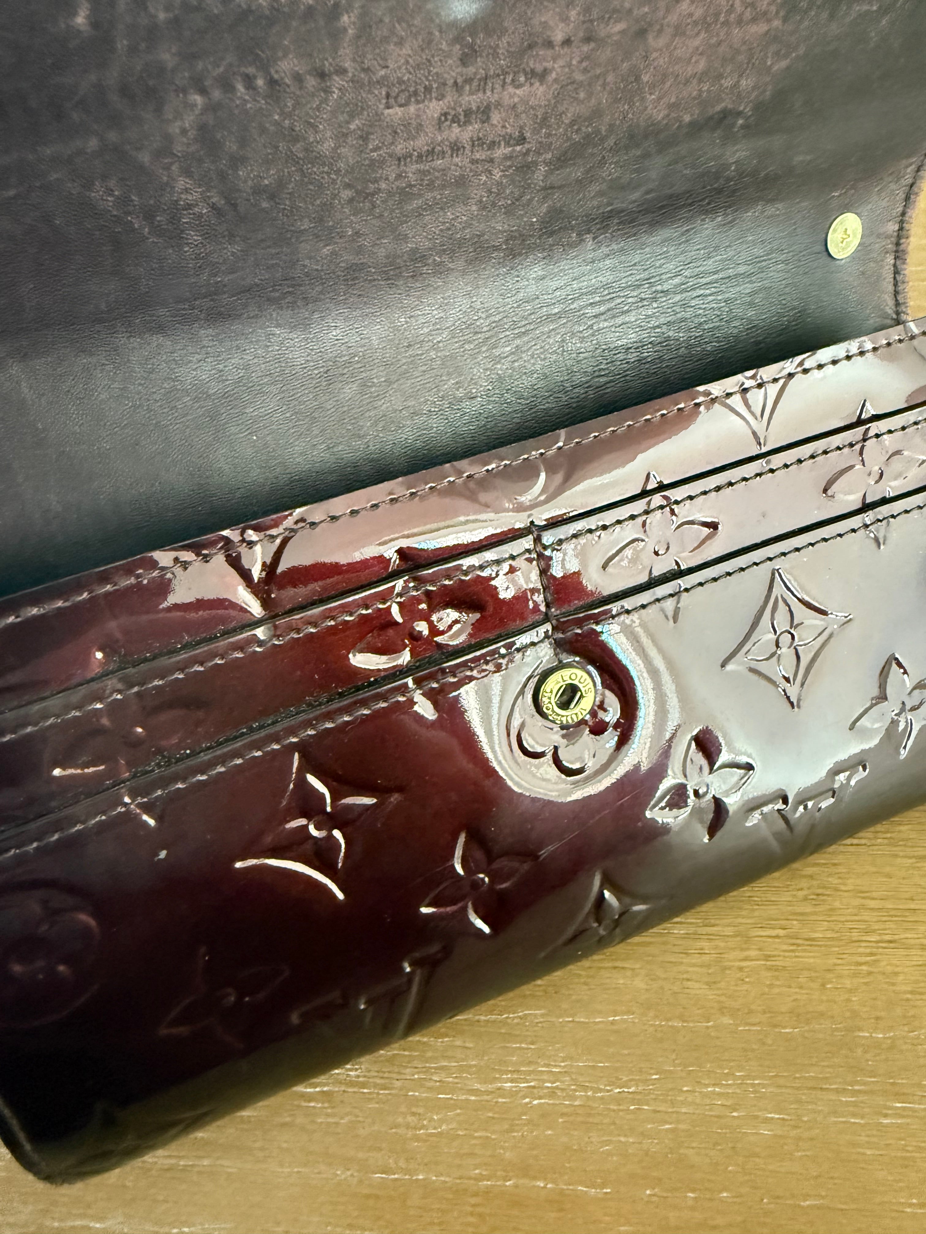 Maroon Wallet Crossbody