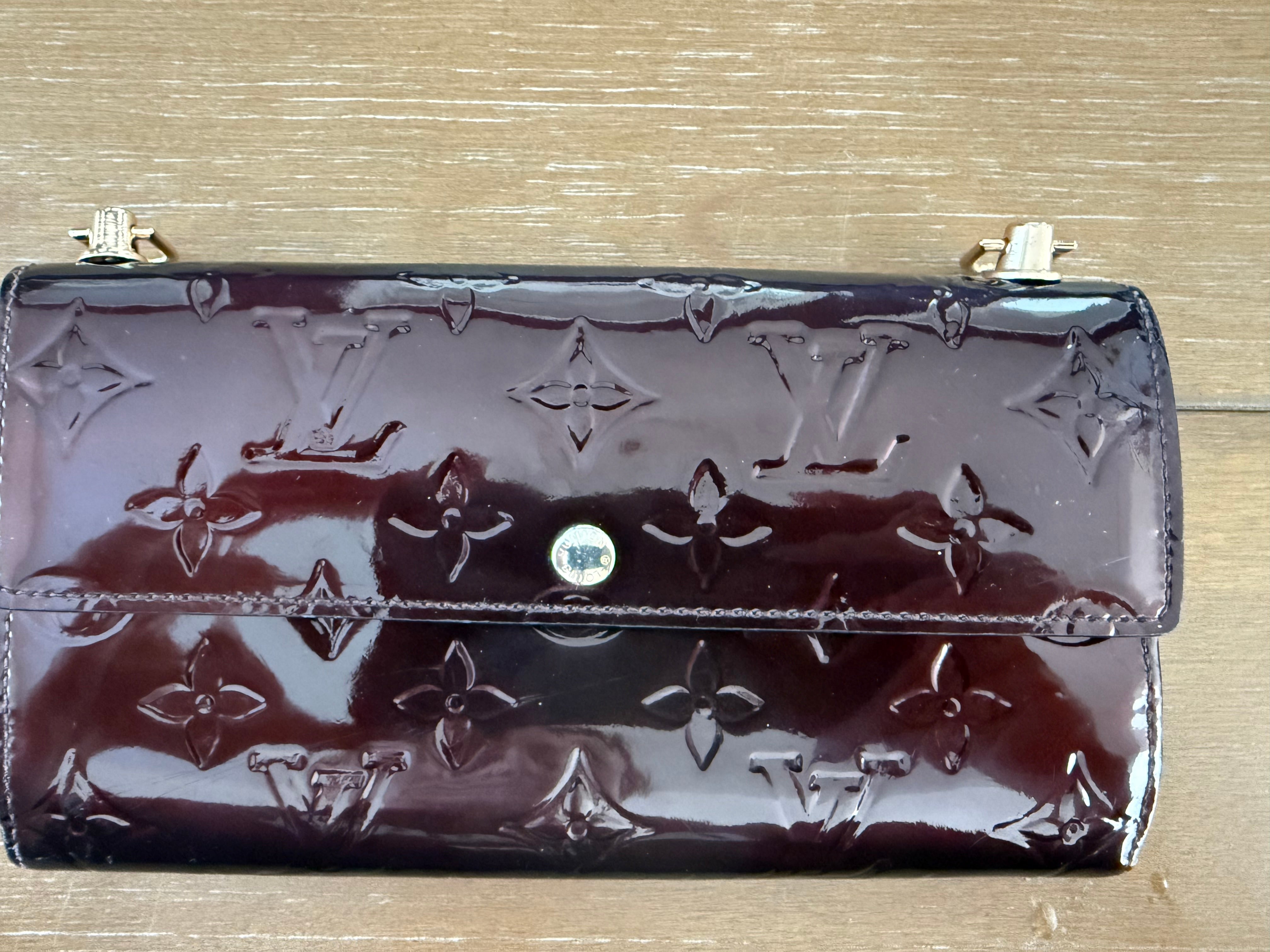Maroon Wallet Crossbody
