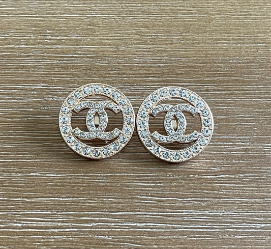 Crystal Surround Classic Studs