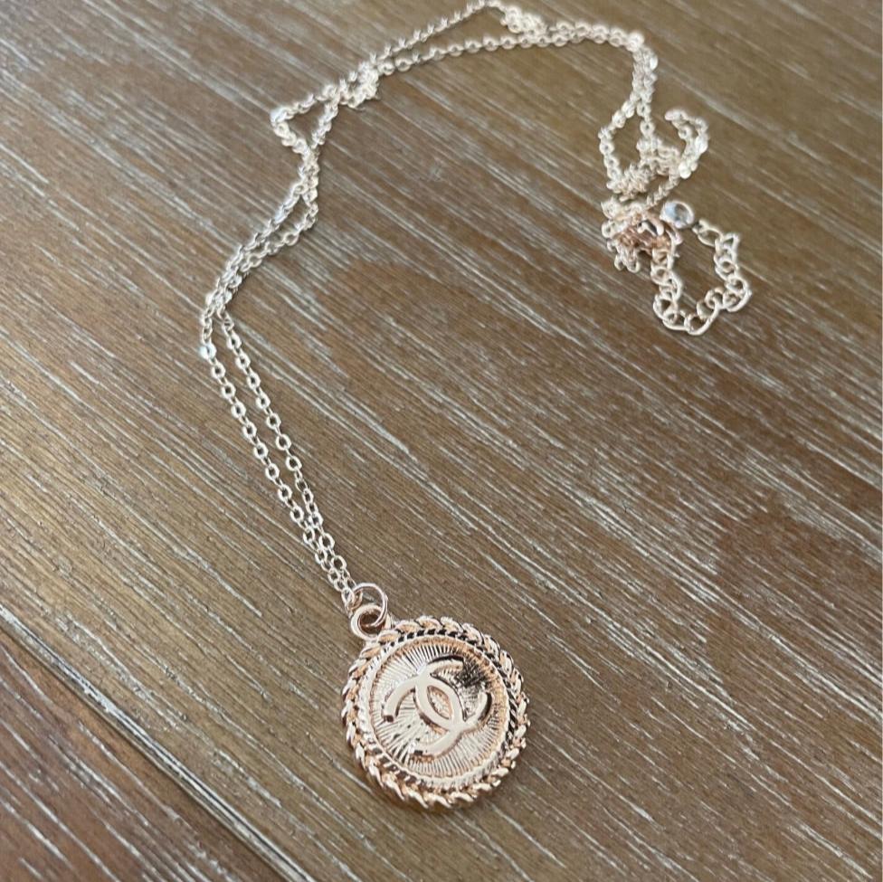 Rose Gold Rope Necklace